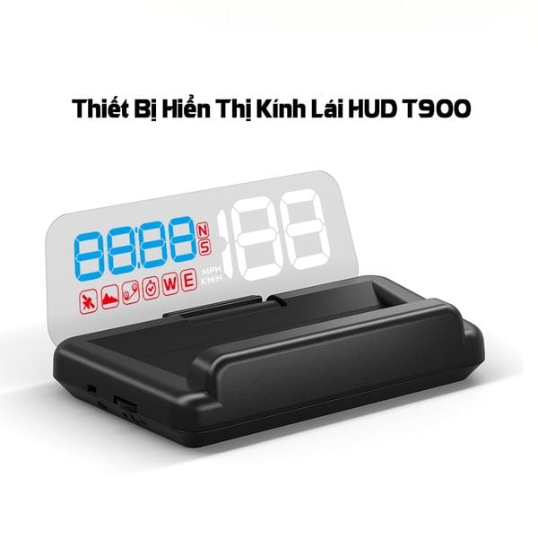HUD T900 - Thiết Bị Hiển Thị Kính Lái Ô Tô