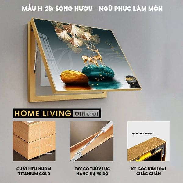tranh che tủ điện có pitton thủy lực