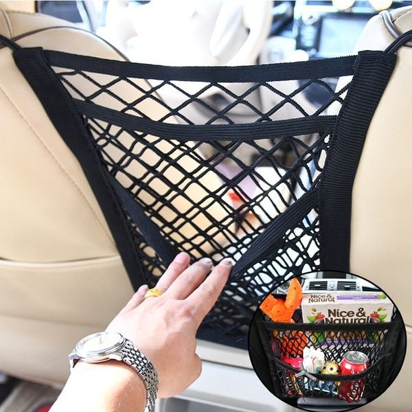 Túi Đựng Đồ Sau Ghế Xe Hơi - Túi Lưới Chứa Đồ Ô Tô