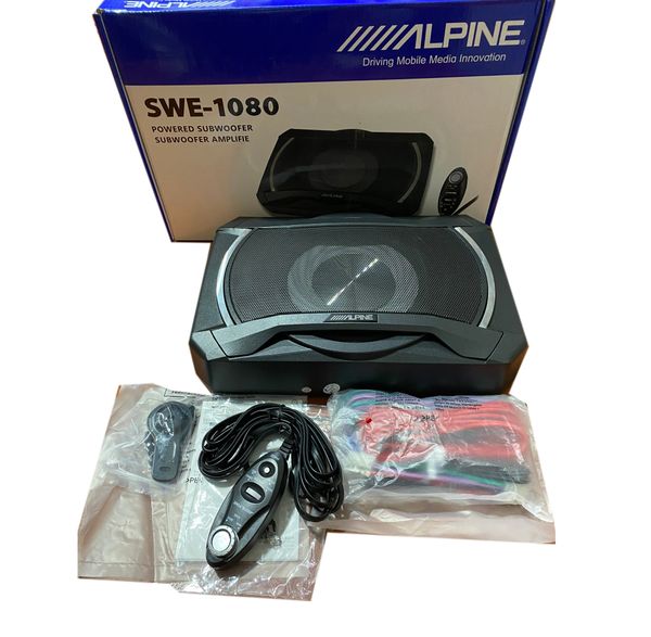 Loa Sub Gầm Ghế Ô tô Alpine SWE-1080