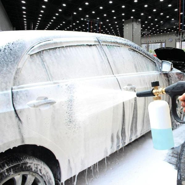 Cách chọn bình bọt tuyết cầm tay phù hợp cho máy rửa xe