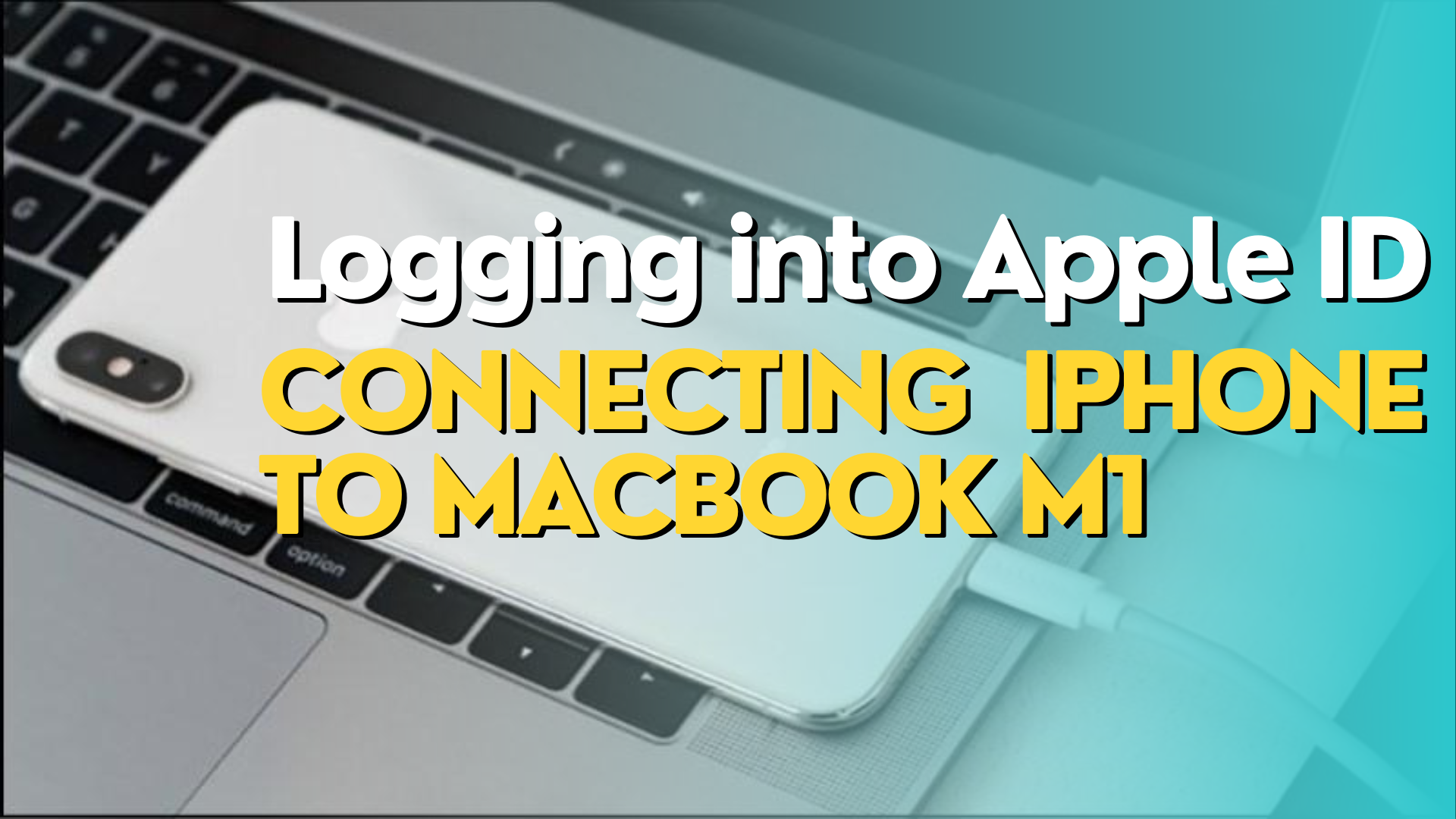 Guide to Logging into Apple ID and Connecting iPhone to MacBook M1