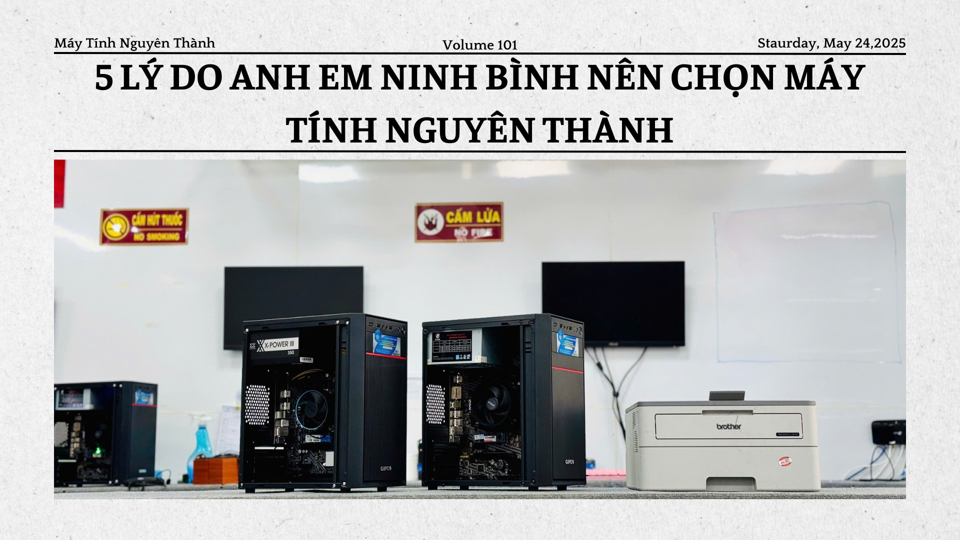 5 lý do anh em Ninh Bình nên chọn Máy Tính Nguyên Thành