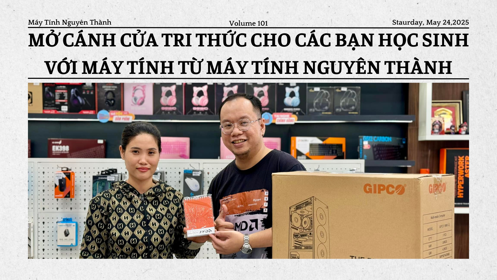 Mở Cánh Cửa Tri Thức cùng Máy Tính Nguyên Thành