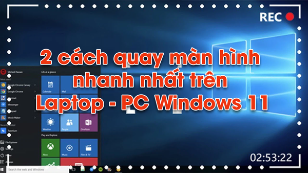 Có những lưu ý gì khi quay màn hình máy tính Windows 11?
