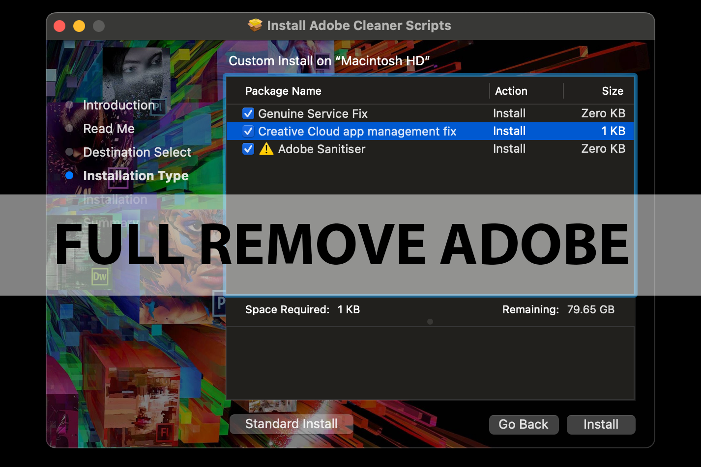 Hướng dẫn gỡ sạch bộ Adobe để cài lại