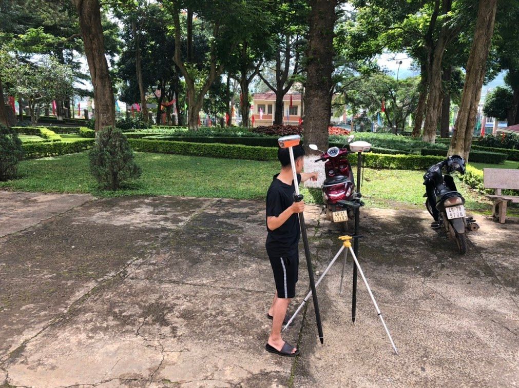 Bàn giao kỹ thuật đo GPS RTK tại Lâm Đồng