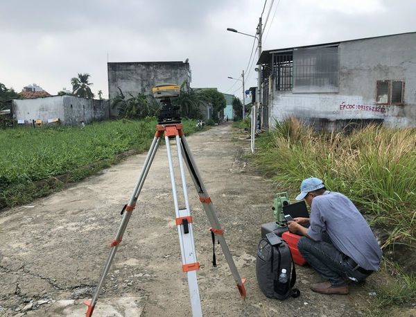 Định vị tọa độ GNSS xác định ranh giới đất