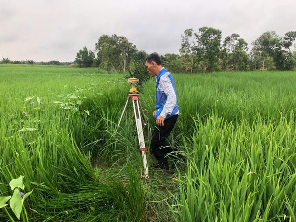 phí đo đạc đất nông thôn