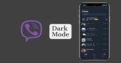 Các bước hướng dẫn bật chế độ Viber Darkmode trên giao diện mobile