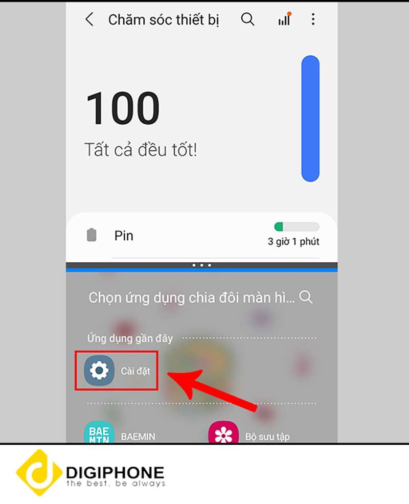 cách chia đôi màn hình samsung note 10