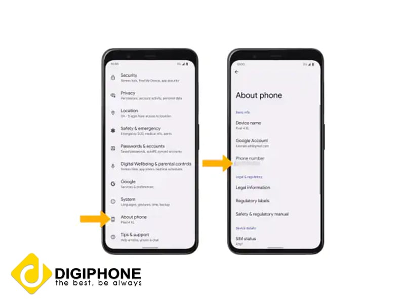 Hướng dẫn cách check IMEI Google Pixel 4.