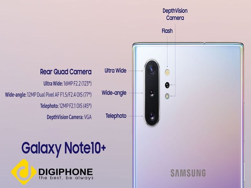 camera điện thoại Samsung Note 10 Plus Hàn Quốc