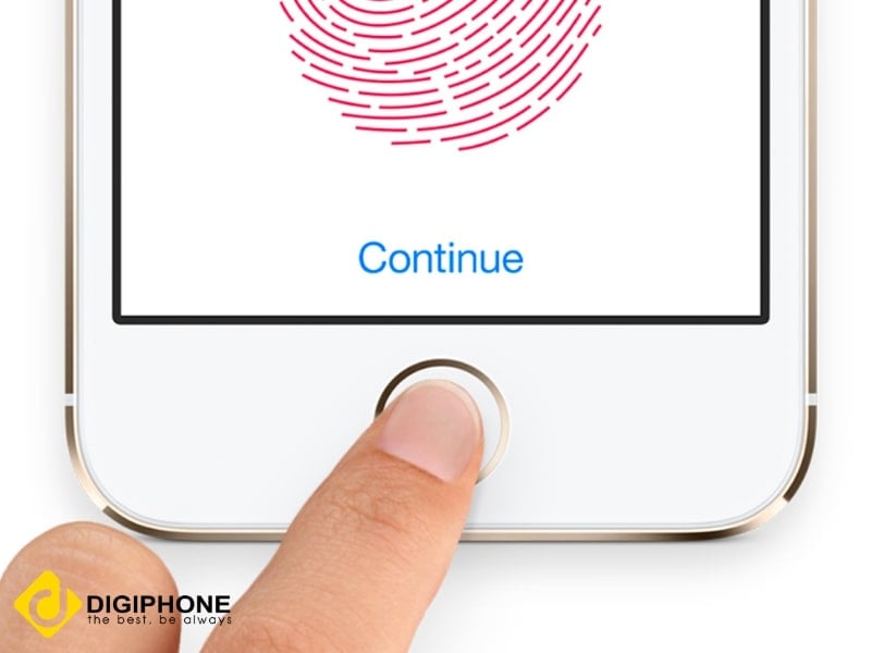 kiểm tra iphone thật bằng touch id