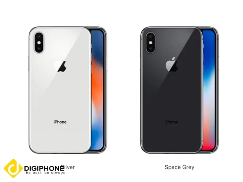 iphone x và iphone xr có hai màu chủ đạo là đen và trắng