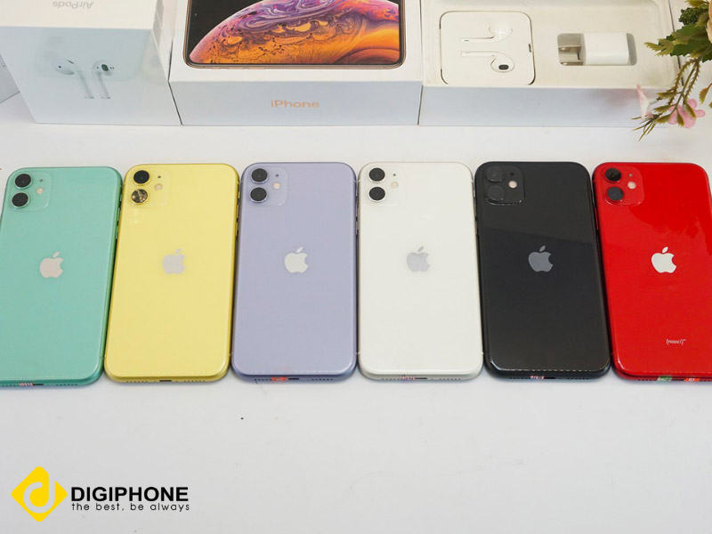 iphone 11 va iphone xr so huu nhieu mau sac