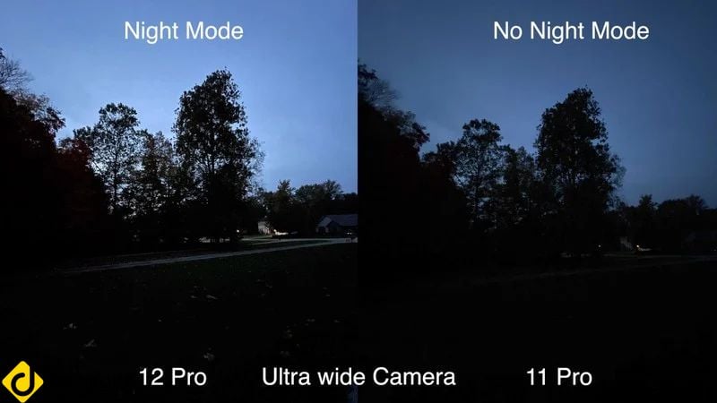 Ảnh chụp chế độ Night Mode siêu rộng của iPhone 11 Pro và iPhone 12 Pro