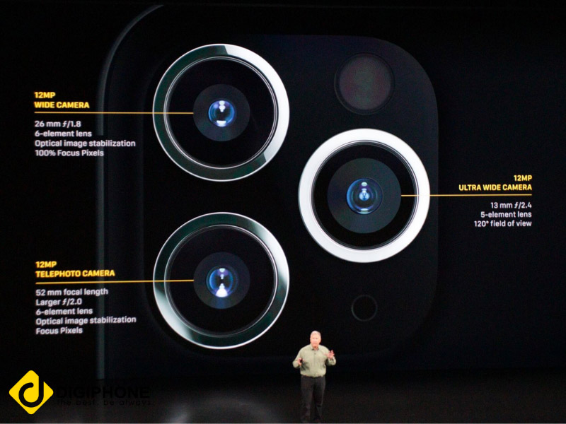 Camera của iPhone 11 Pro Max hỗ trợ chụp ban đêm tốt