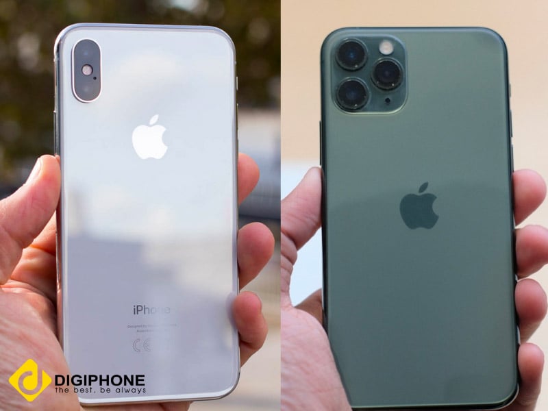 so sánh iphone x với 11 pro