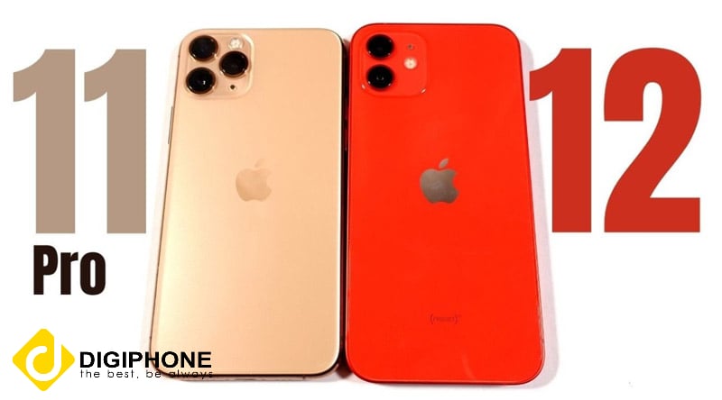 so sánh iphone 11 pro và 12