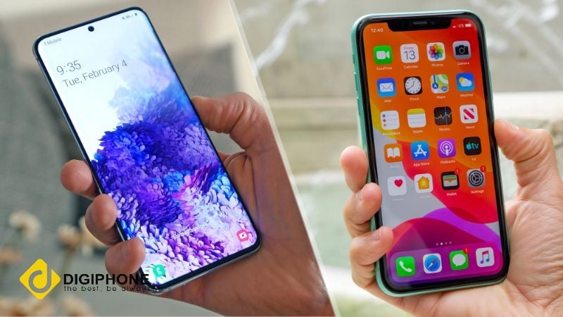 So sánh iPhone 11 và Samsung S20 thông qua thiết kế
