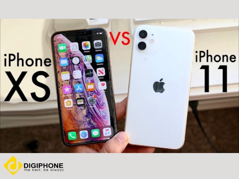 so sánh iphone 11 và xs