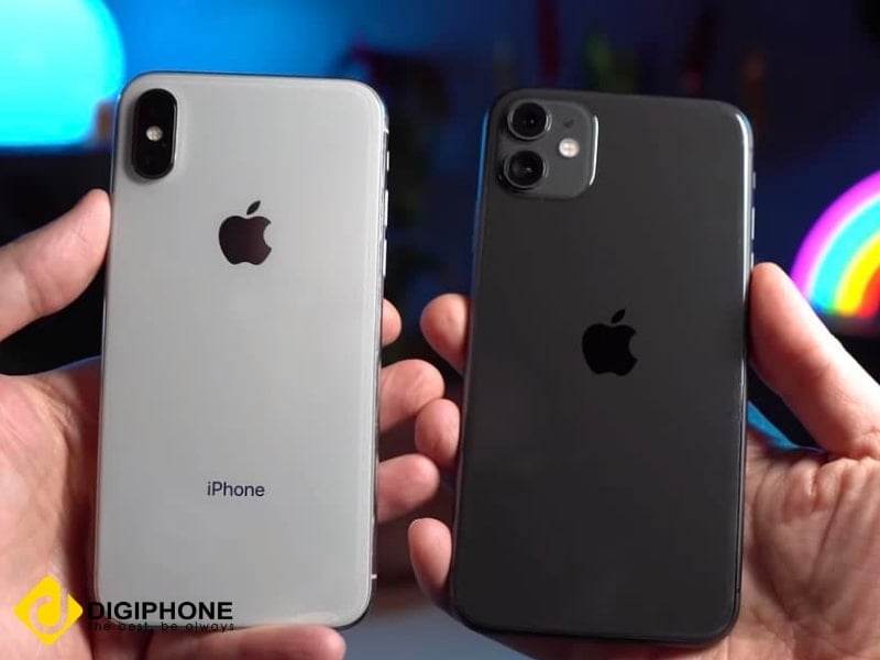 so sánh iphone x và 11