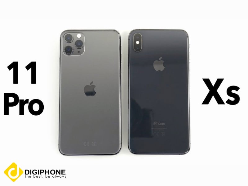 so sánh iphone xs và 11 pro
