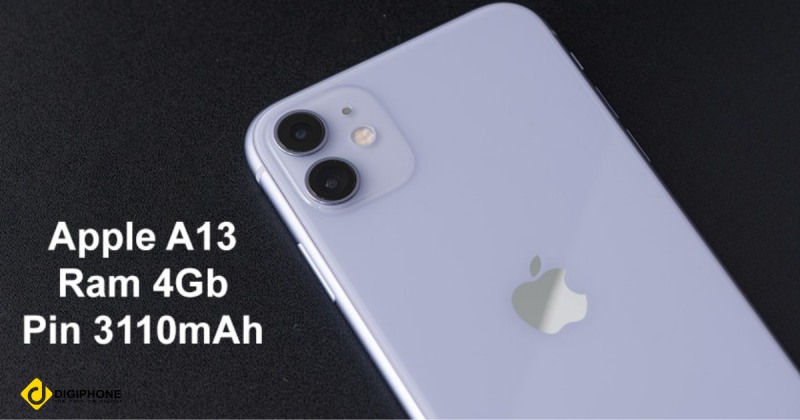 iPhone 11 sở hữu viên pin lên đến 3110 mAh