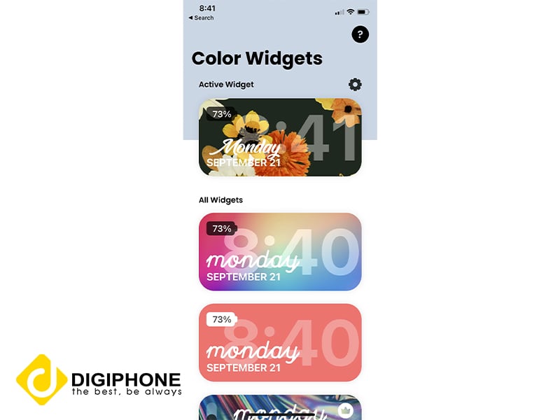 Sử dụng tính tính năng Widgets trên iOS 14