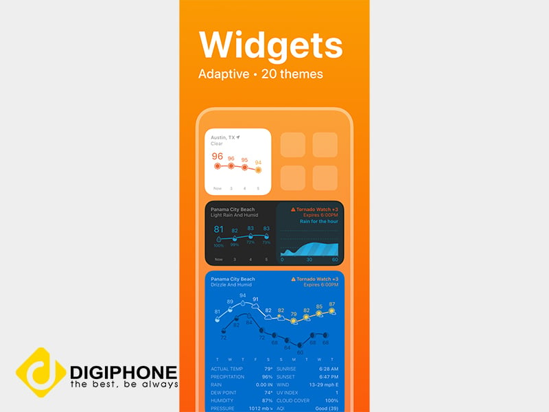 Ứng dụng widget trang trí màn hình iOS 14 đẹp