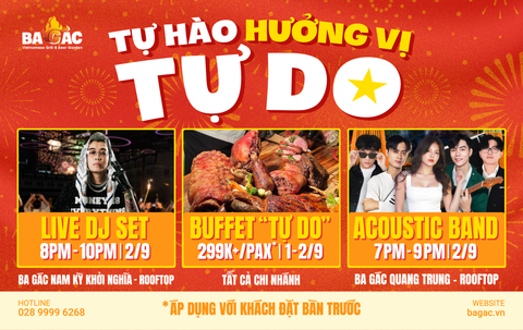 BUFFET 299k+| CÙNG BA GÁC 