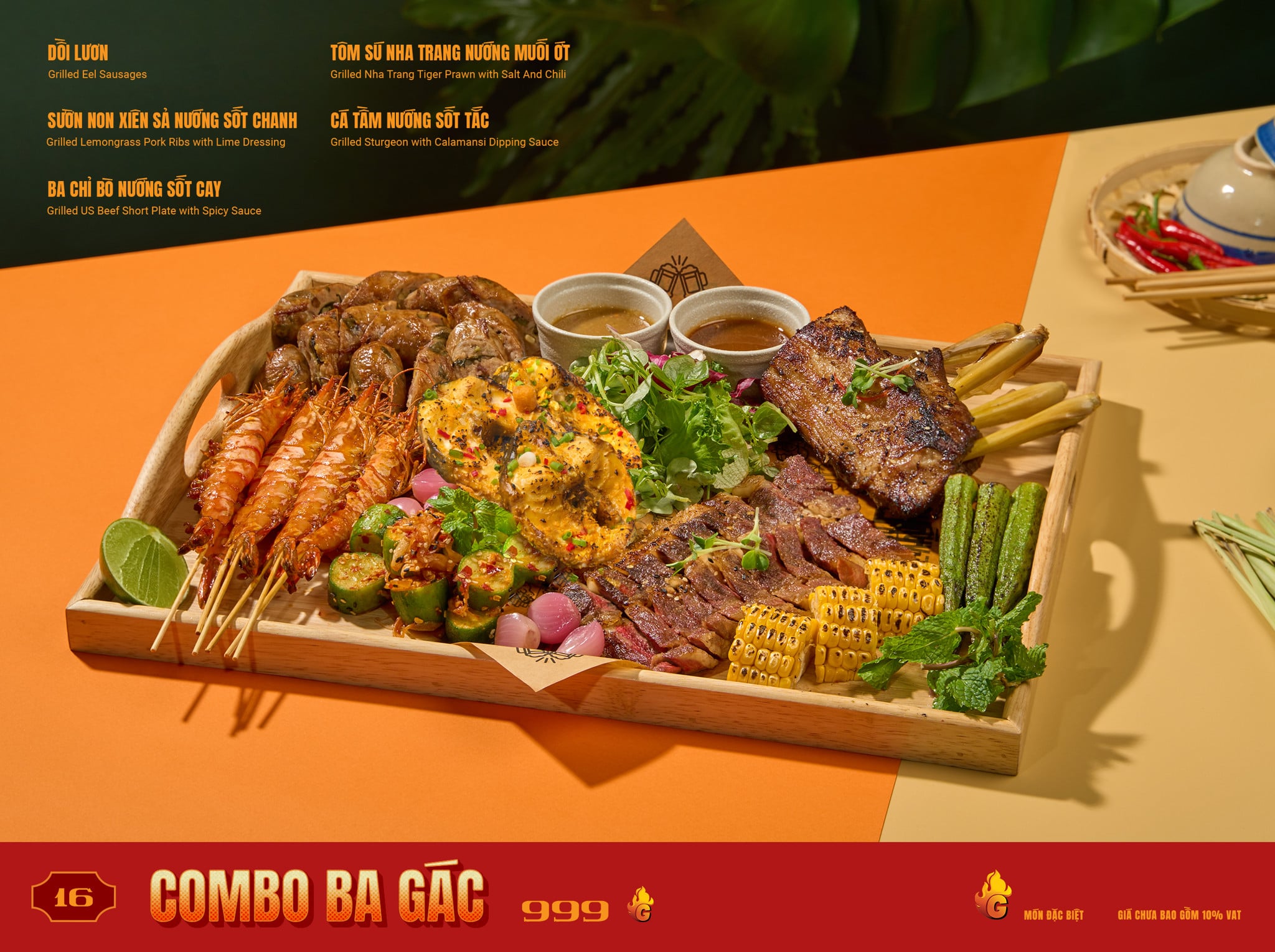 Đồ Nướng – BA GÁC Vietnamese Grill & Beer
