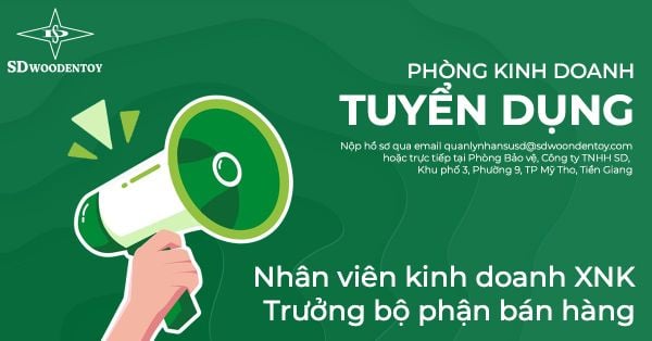 Tuyển dụng Nhân sự phòng kinh doanh (Đã hoàn tất)