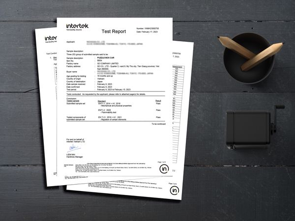 Đồ chơi gỗ SD Hỗ Trợ Lấy Chứng Chỉ EN71 Cho Sản Phẩm Đồ Chơi Gỗ OEM