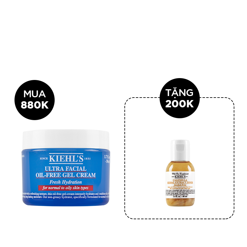 Gel Dưỡng Ẩm Kiehl's Ultra Facial Oil-Free Gel Cream 50ml