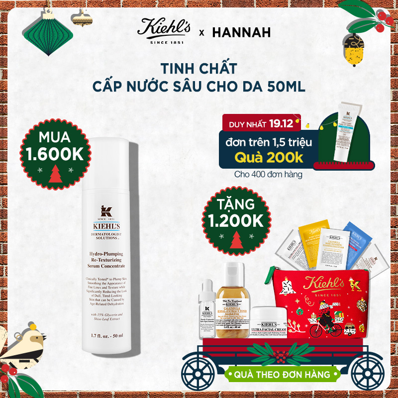 Hannah Set: SERUM DƯỠNG ẨM HYDRO-PLUMPING CONCENTRATE 50ML