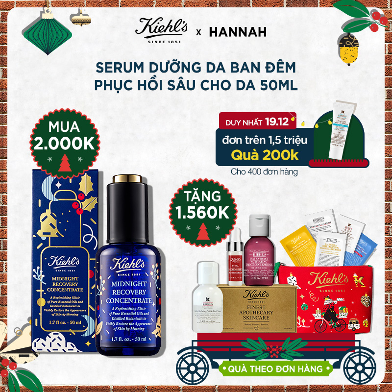 Hannah Set: TINH DẦU MIDNIGHT RECOVERY CONCENTRATE 50ML