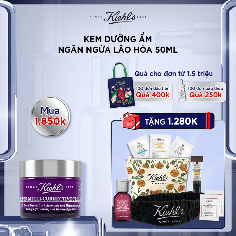 Bộ sản phẩm KEM DƯỠNG ẨM NGĂN NGỪA LÃO HÓA 50ML
