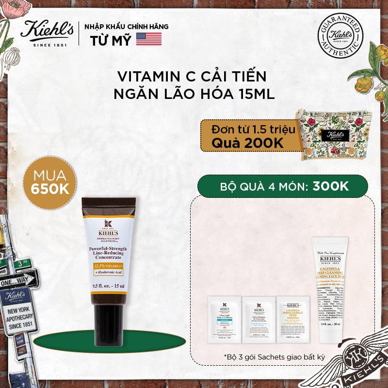 Serum Vitamin C Cải Tiến Powerful-Strength Line-Reducing Concentrate