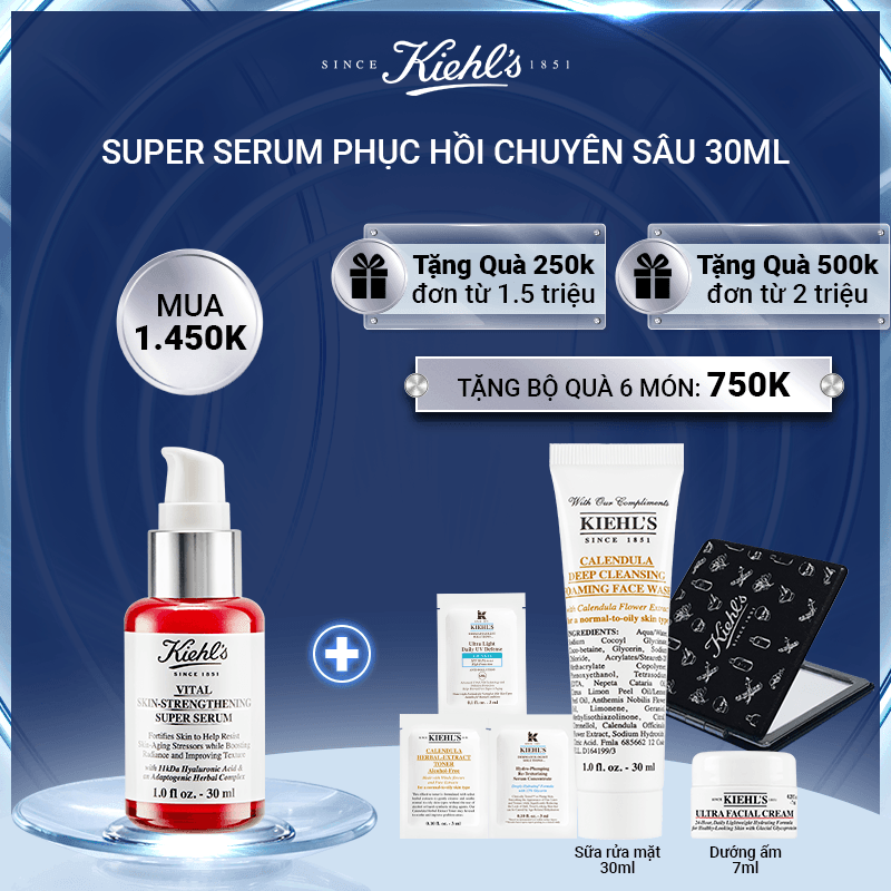 Set Dưỡng Chất Chiết Xuất Thảo Dược Giúp Phục Hồi & Tăng Cường Độ Tươi Trẻ 30ml