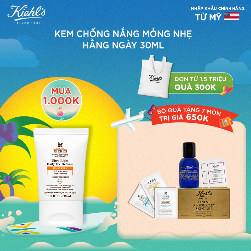 Bộ Gel Chống Nắng Không Gây Mụn Và Giảm Bóng Nhờn 30ml