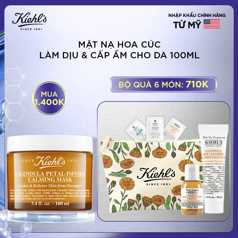 Mặt Nạ Hoa Cúc Calendula & Aloe Soothing Hydration Masque 100ml