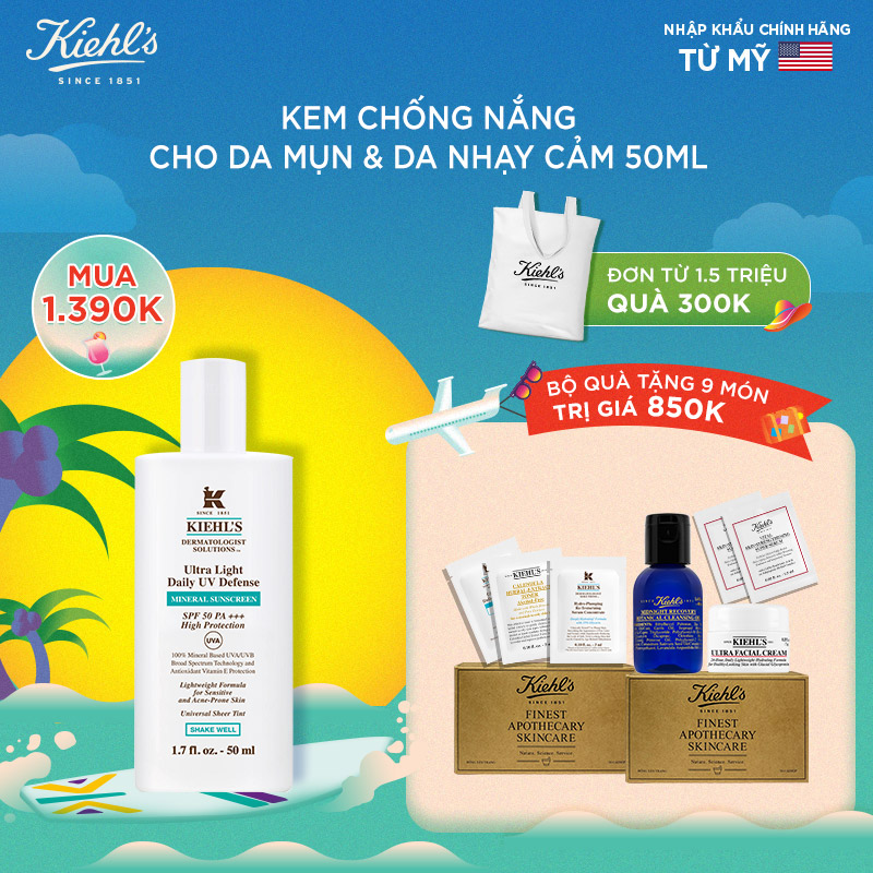 Bộ Kem Chống Nắng Cho Da Mụn Và Da Nhạy Cảm 50ml