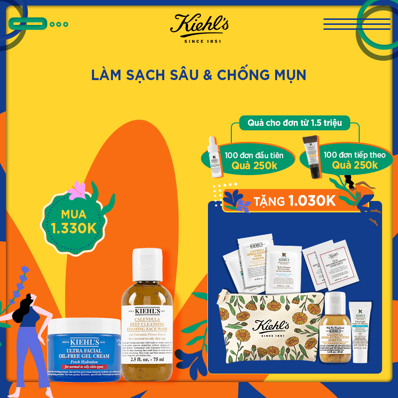 Bộ sản phẩm LÀM SẠCH SÂU & CHỐNG MỤN