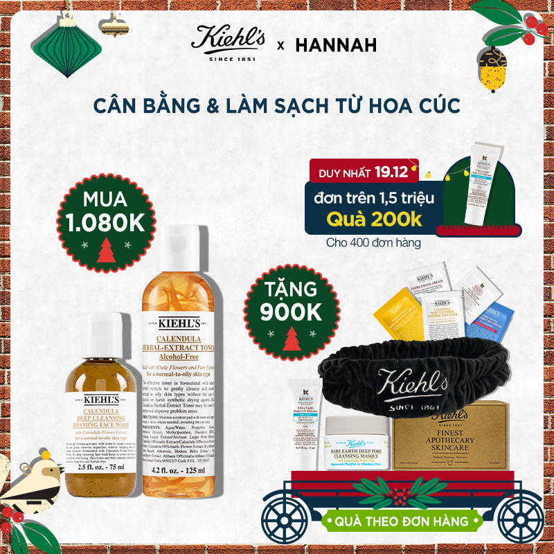 Hannah Set: CÂN BẰNG VÀ LÀM SẠCH TỪ HOA CÚC