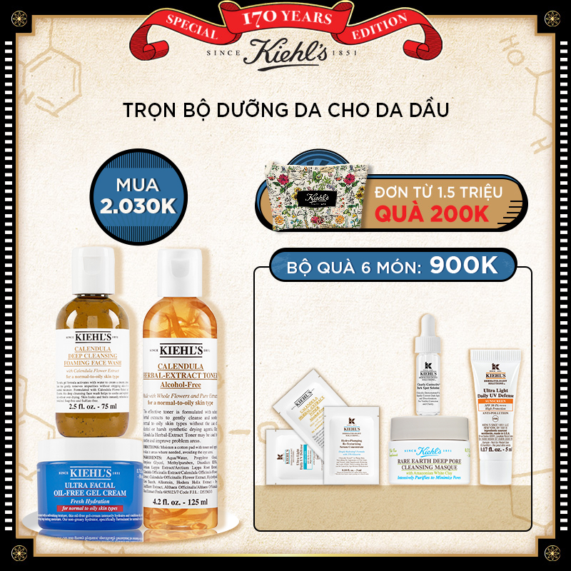 Bộ Trọn Bộ Dưỡng Da Cho Da Dầu
