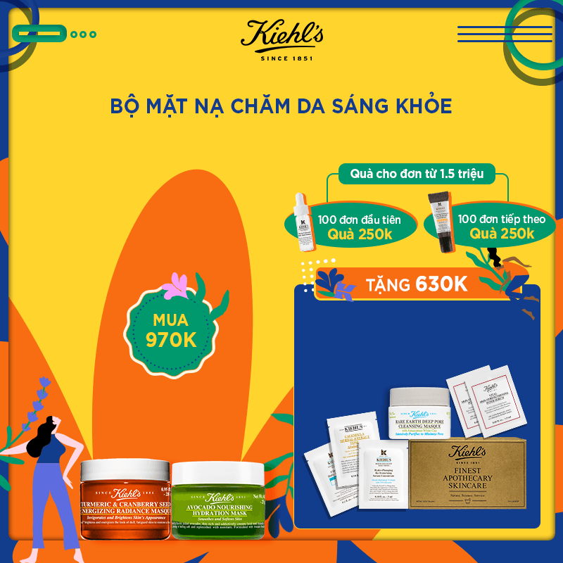 Bộ sản phẩm BỘ MẶT NẠ CHĂM DA SÁNG KHỎE 28ML
