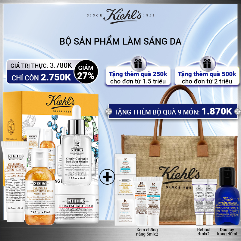 Bộ Sản Phẩm Làm Sáng Làn Da