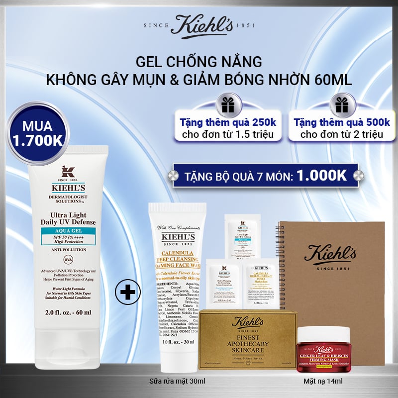 Kem Chống Nắng Da Dạng Gel Ultra Light Daily UV Defense Aqua Gel 60ml